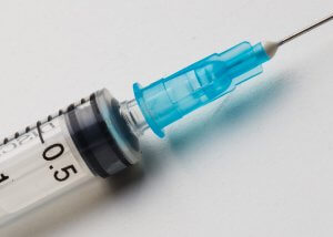 medical needle syringe