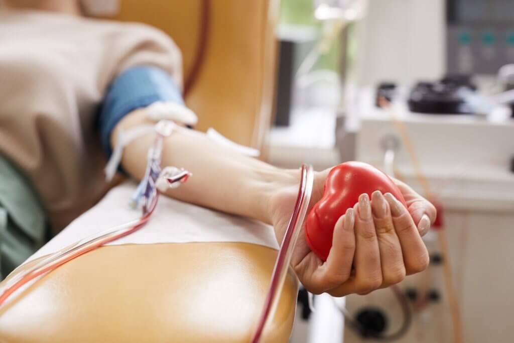 health benefits of donating blood